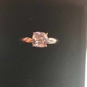 Gold Diamond solitaire ring